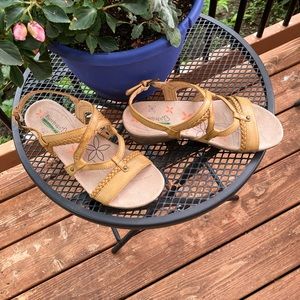 Baretraps Leather Like Sandals